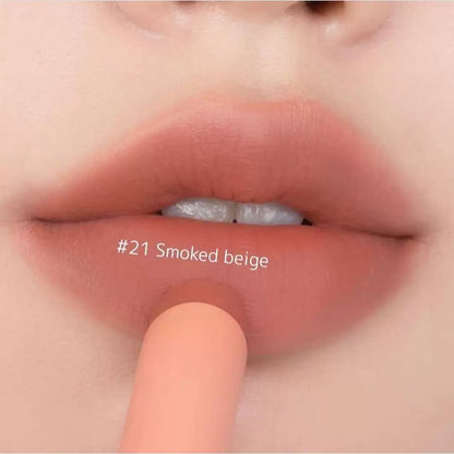 韩国Romand丝绒方管唇膏口红哑光雾面烟熏肉桂橘棕低饱和显色正品