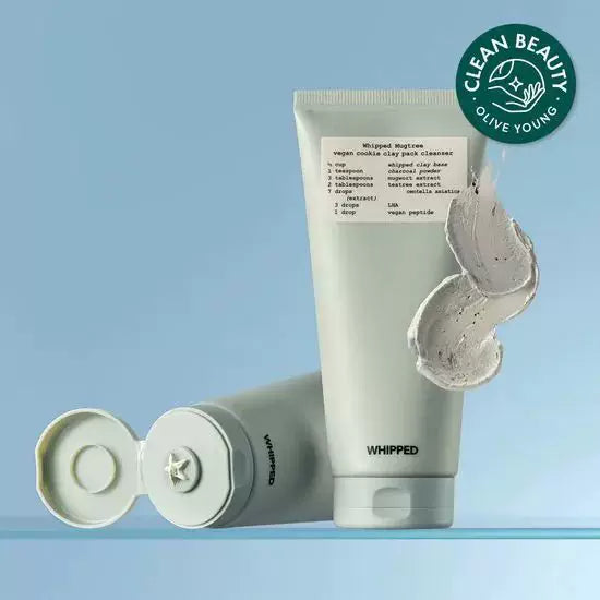 韩国Whipped艾草冰淇淋卸妆洁面乳深层清洁保湿去黑头敏感肌正品