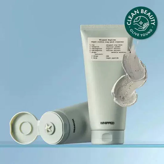 韩国Whipped艾草冰淇淋卸妆洁面乳深层清洁保湿去黑头敏感肌正品