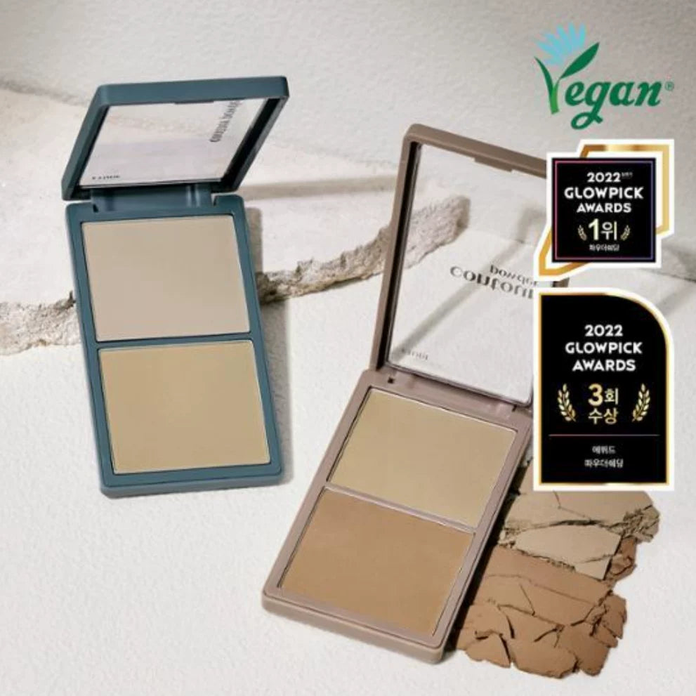 韩国Etude House双色修容阴影粉饼哑光提亮立体鼻影侧影10g正品