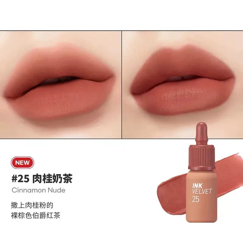 韩国PERIPERA菲丽菲拉空气丝绒唇釉哑光持久易上色显色百搭正品