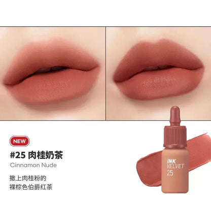 韩国PERIPERA菲丽菲拉空气丝绒唇釉哑光持久易上色显色百搭正品