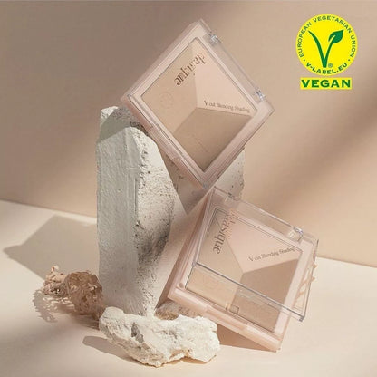 韩国Dasique三色修容盘鼻侧影粉提亮多功能持久不脱妆自然正品