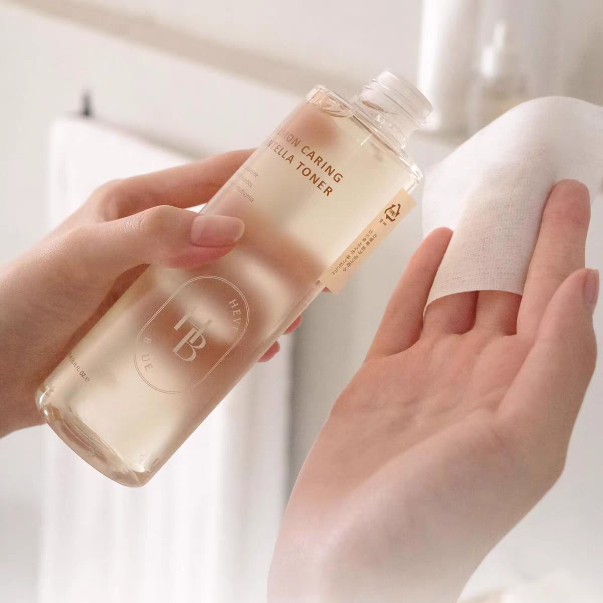 韩国HeveBlue三文鱼子PDRN积雪草爽肤水补水保湿舒缓抗氧化正品