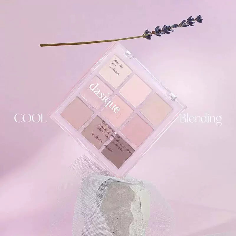 韩国Dasique代曦可茶系列眼影盘冷暖色持久不飞粉低饱和百搭正品