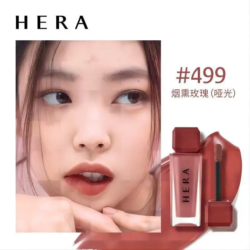 Hera赫妍方管唇釉魅感裸透镜面保湿唇彩432柔光润泽高级显色462