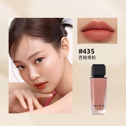 Hera赫妍方管唇釉魅感裸透镜面保湿唇彩432柔光润泽高级显色462