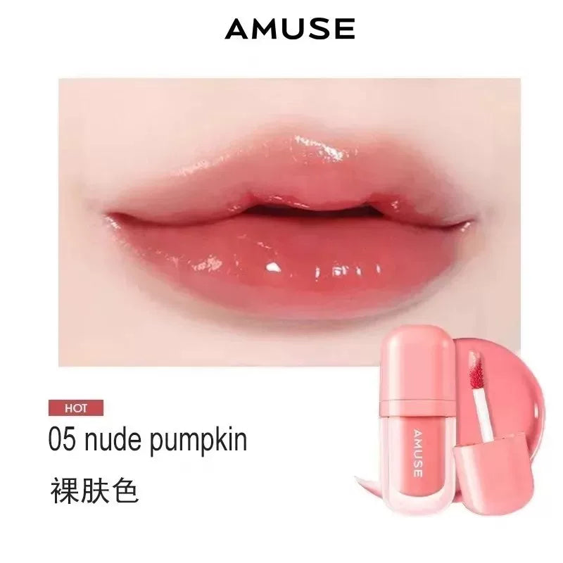 韩国Amuse Bebe张元英同款慕斯水光唇釉水润丰唇唇蜜可爱百搭正品