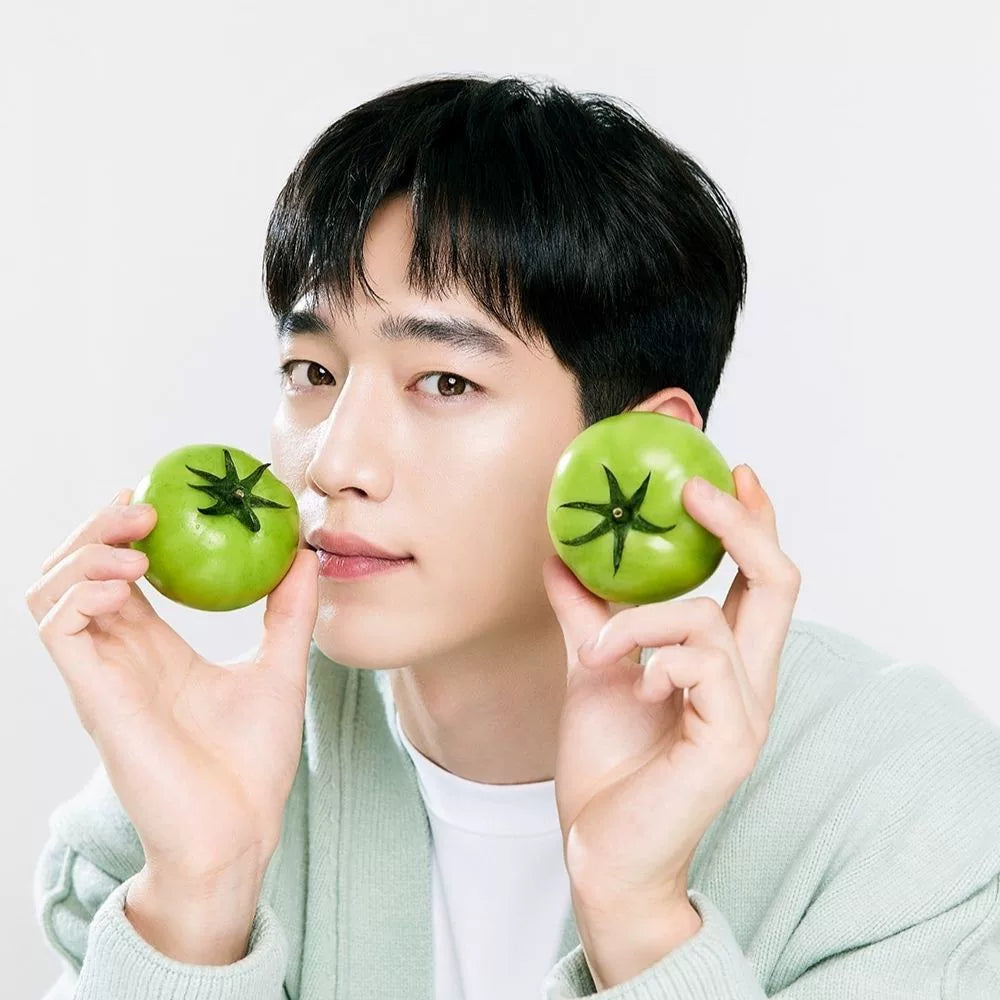 韩国SUNGBOON EDITOR绿番茄棉片60片补水保湿紧致毛孔抗氧化正品