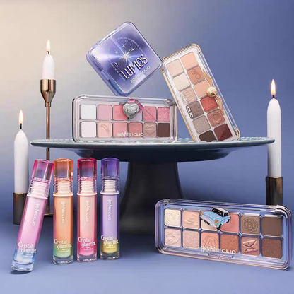 韩国Clio新品哈利波特联名款12色眼影盘持久不飞粉显色甜美正品