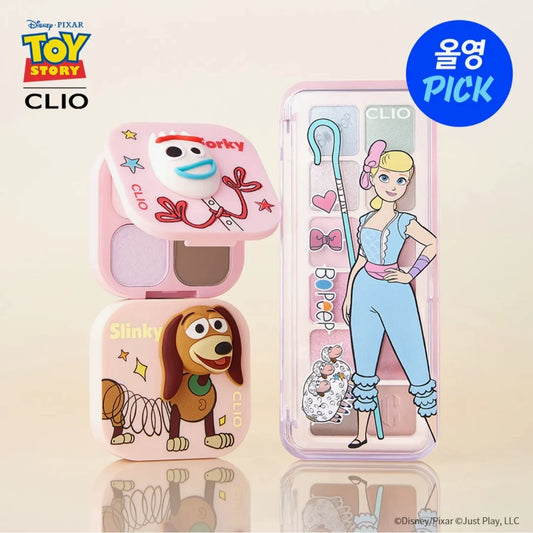 韩国Clio珂莱欧玩具总动员联名款眼影盘持久不晕染百搭爆款正品