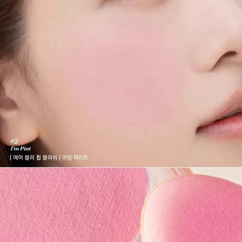 韩国Clio珂莱欧空气冰沙单色腮红柔雾持久提升气色元气少女正品