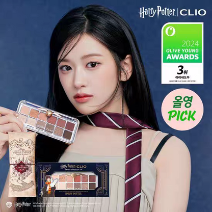 韩国Clio新品哈利波特联名款12色眼影盘持久不飞粉显色甜美正品