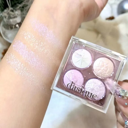 韩国Dasique代曦可圣诞限定眼影星空碎钻持久不飞粉高颜值正品