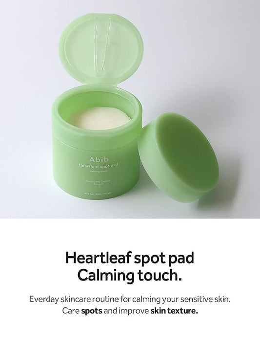 In stock｜ABIB [LIZ highly recommended!] Heartleaf Spot Pad Calming Touch 80 Pads