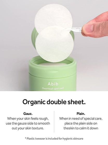 In stock｜ABIB [LIZ highly recommended!] Heartleaf Spot Pad Calming Touch 80 Pads