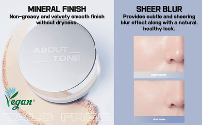 In stock｜ABOUT TONE The Blur Finish Powder