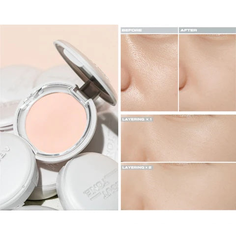In stock｜EGLIPS ABOUT TONE Ultra-fine powder bare makeup skin de-shine oil control powder Sebum Cut Pact