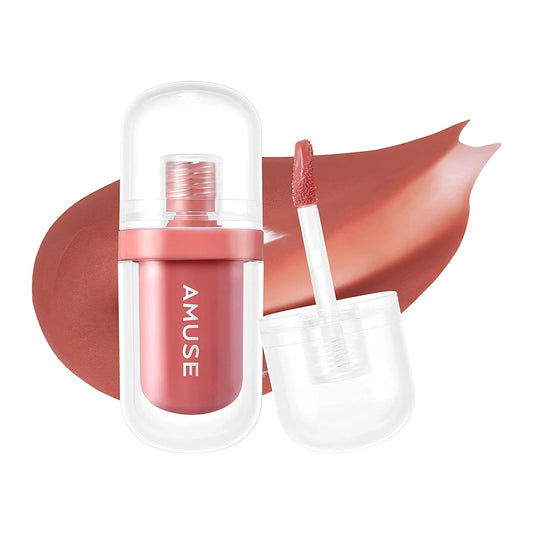 In stock | Amuse Jel-Fit Tint 12-hour long-lasting jelly lip glaze