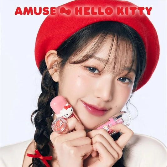 現貨｜Amuse x Hello Kitty Bebe Tint 豐盈水光唇釉 連Hello Kitty唇釉/戒指環