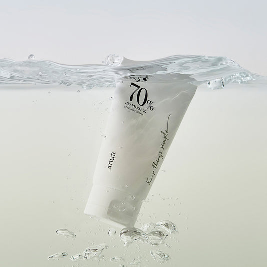In stock｜ANUA 70% Heartleaf Soothing Cream 100ml 