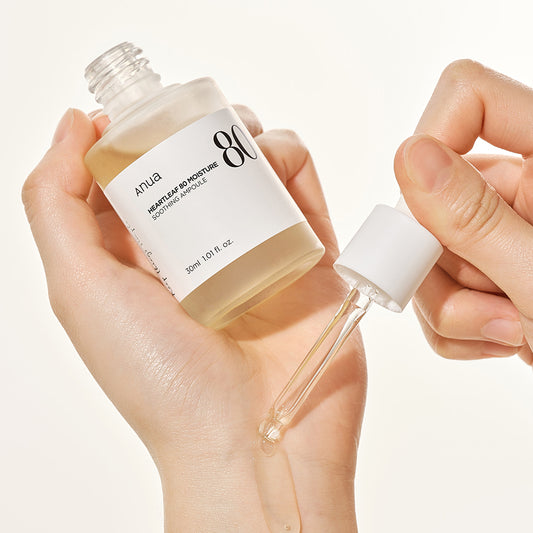 In stock｜ANUA Heartleaf 80% Soothing Moisture Ampoule 30ml 