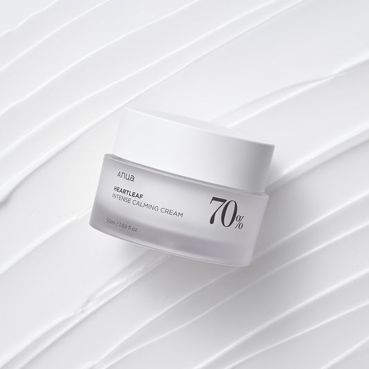 In stock | ANUA Heartleaf 70 Intense Calming Cream 70% High Concentration Houttuynia Soothing Moisturizing Cream – 50ml 