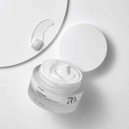 In stock | ANUA Heartleaf 70 Intense Calming Cream 70% High Concentration Houttuynia Soothing Moisturizing Cream – 50ml 