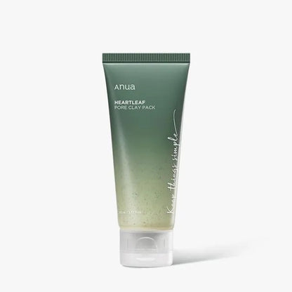 In stock｜ANUA Heartleaf Pore Clay Pack Houttuynia cordata deep cleansing mud mask – 100ml 