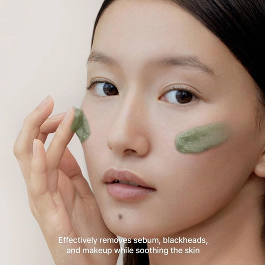 In stock｜Arencia Fresh Green Tea + LHA Deep Pore Rice Cake Cleanser 150g Green Tea LHA Deep Pore Cleanser 150g