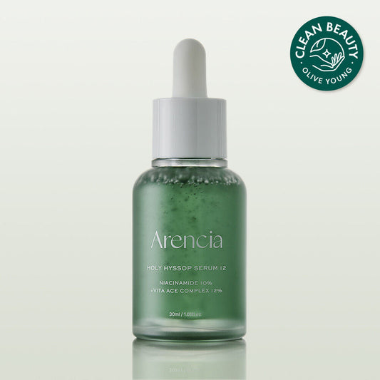 In stock｜[Cool Tone Essence] Arencia Holy Hyssop Serum 12 30ml [Vitamin ACE 12%] 