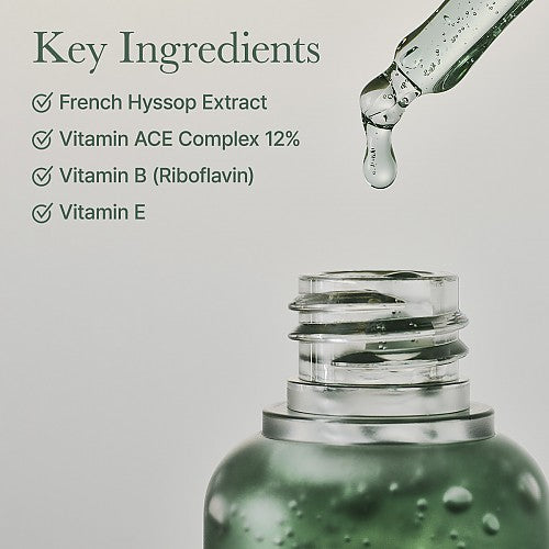 In stock｜[Cool Tone Essence] Arencia Holy Hyssop Serum 12 30ml [Vitamin ACE 12%] 