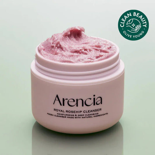 In stock｜Arencia Fresh Royal Rosehip Cleanser 120g Fresh Rosehip Whitening Moisturizing Makeup Remover Cleanser 120g