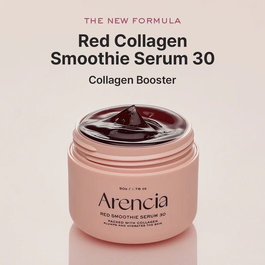 In stock｜Arencia Red Smoothie Serum 30 50g Collagen Pore-tightening Serum 50g
