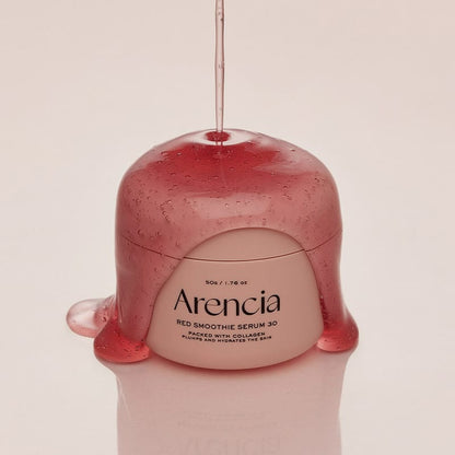 In stock｜Arencia Red Smoothie Serum 30 50g Collagen Pore-tightening Serum 50g