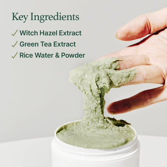 In stock｜Arencia Fresh Green Cleanser 120g Fresh Green Tea Blackhead Remover Cleanser 120g