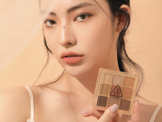 3CE Multi Eye Color Palette 9 Sunset Butter Eyeshadow Palette #Butter Cream 
