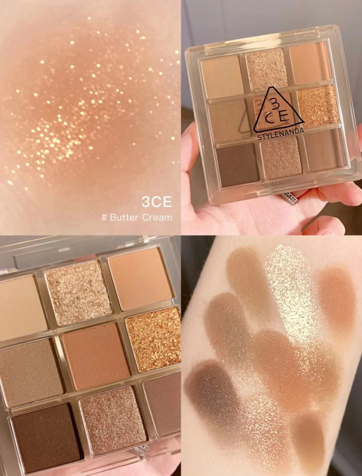 3CE Multi Eye Color Palette 9日落牛油眼影盤 #Butter Cream