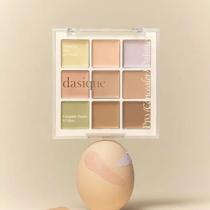 現貨｜DASIQUE 9色多功能遮瑕盤 Pro Concealer Palette - 01 Cover/02 Medium Cover
