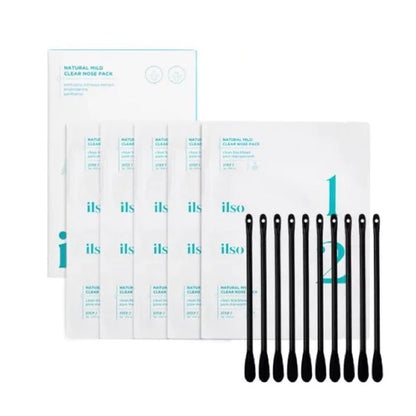 現貨｜ilso Natural Mild Clear Nose Pack 天然溫和清黑頭粉刺鼻頭貼 5片裝