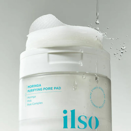 現貨｜ilso Moringa Purifying Pore Pad 辣木籽淨化角質護理毛孔爽膚棉片 60片