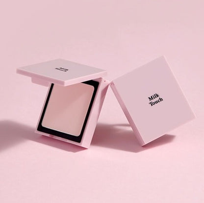 現貨｜MILK TOUCH 全日控油定妝柔霧粉餅 All Day Perfect Blurring Fixing Pact