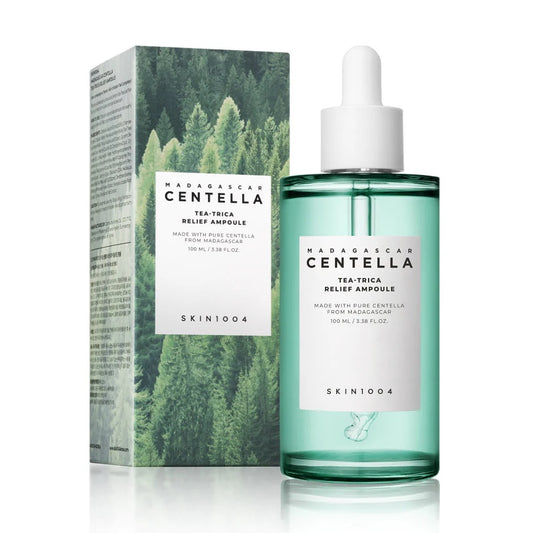 現貨｜SKIN1004 馬達加斯加積雪草茶樹控油調理精華 Tea-Trica Relief Ampoule 100ml