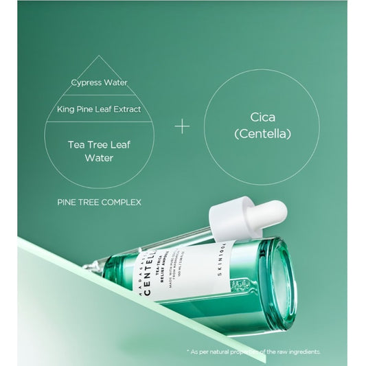 現貨｜SKIN1004 馬達加斯加積雪草茶樹控油調理精華 Tea-Trica Relief Ampoule 100ml