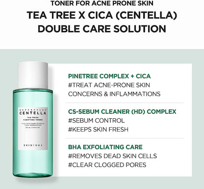 現貨｜SKIN1004 積雪草茶樹控油消炎調理爽膚水 Madagascar Centella Teatrica Purifying Toner 210ml