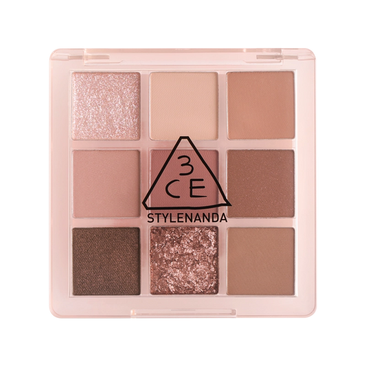 In stock｜3CE Multi Eye Color Palette 9-color taro eyeshadow palette #Some Def 