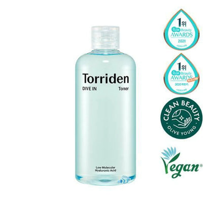 In stock｜TORRIDEN DIVE-IN Low Molecule Hyaluronic acid Toner 300ml 